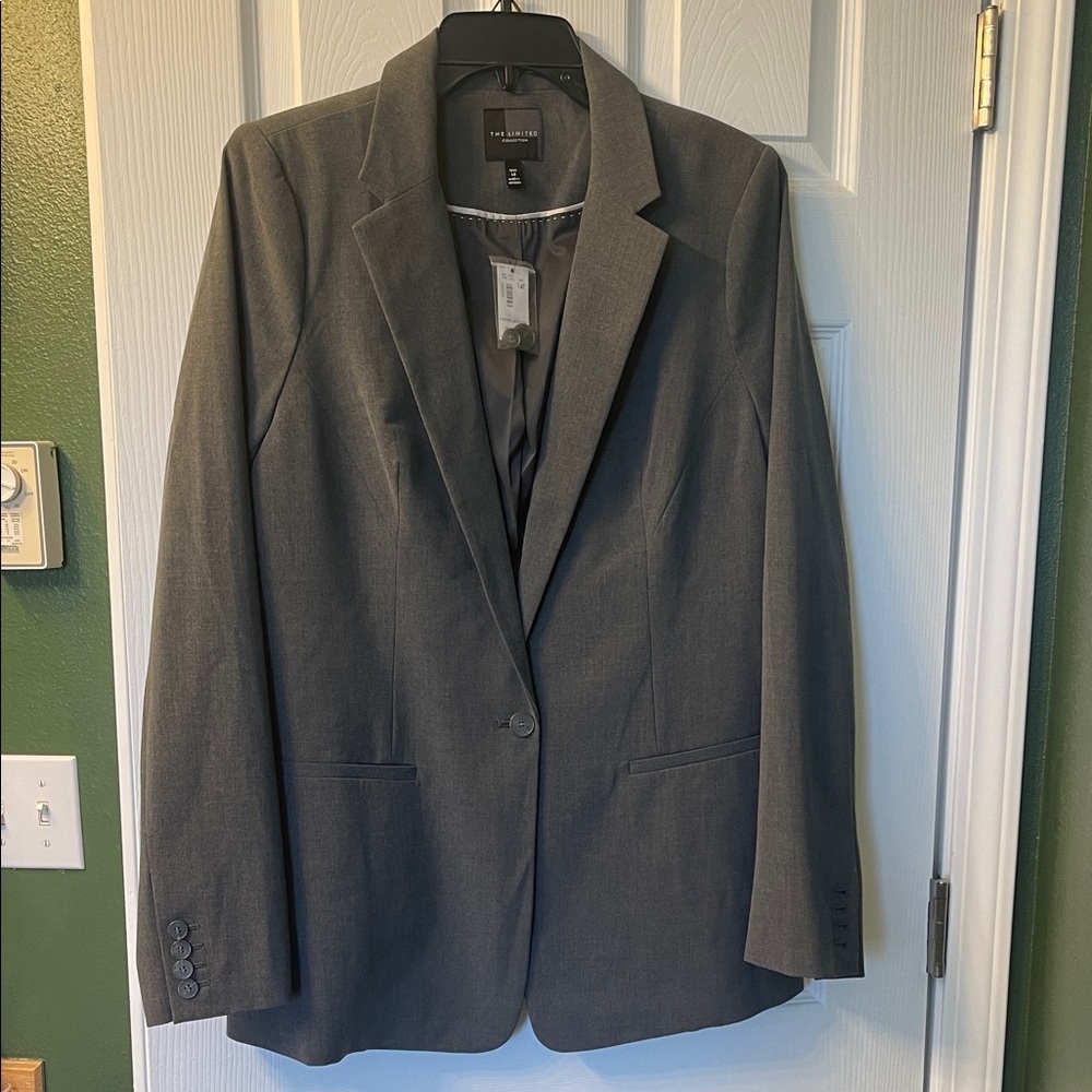 The Limited TALL Grey Blazer